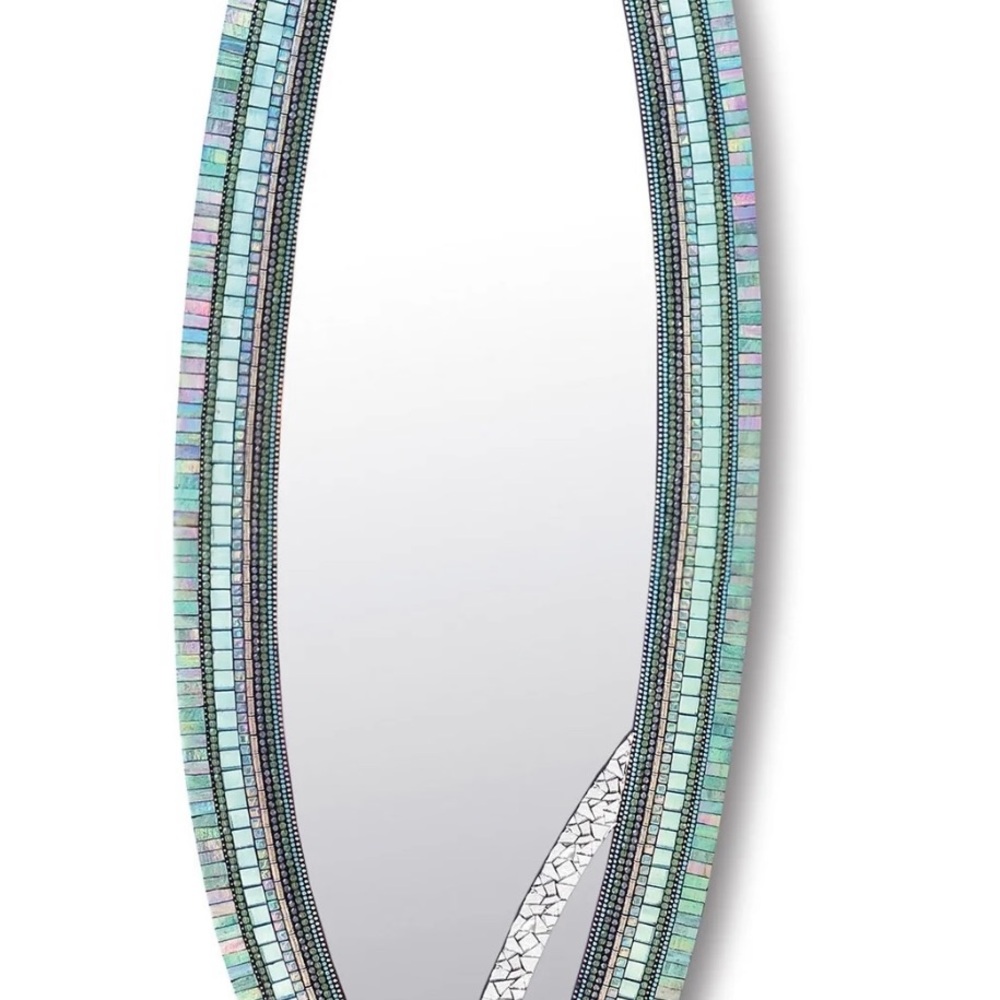 Elegant Mosaic Wall Mirror